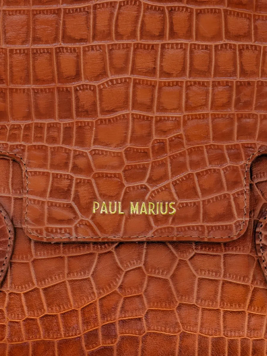 Hot PAUL MARIUS Madeleine Alligator - Ambre