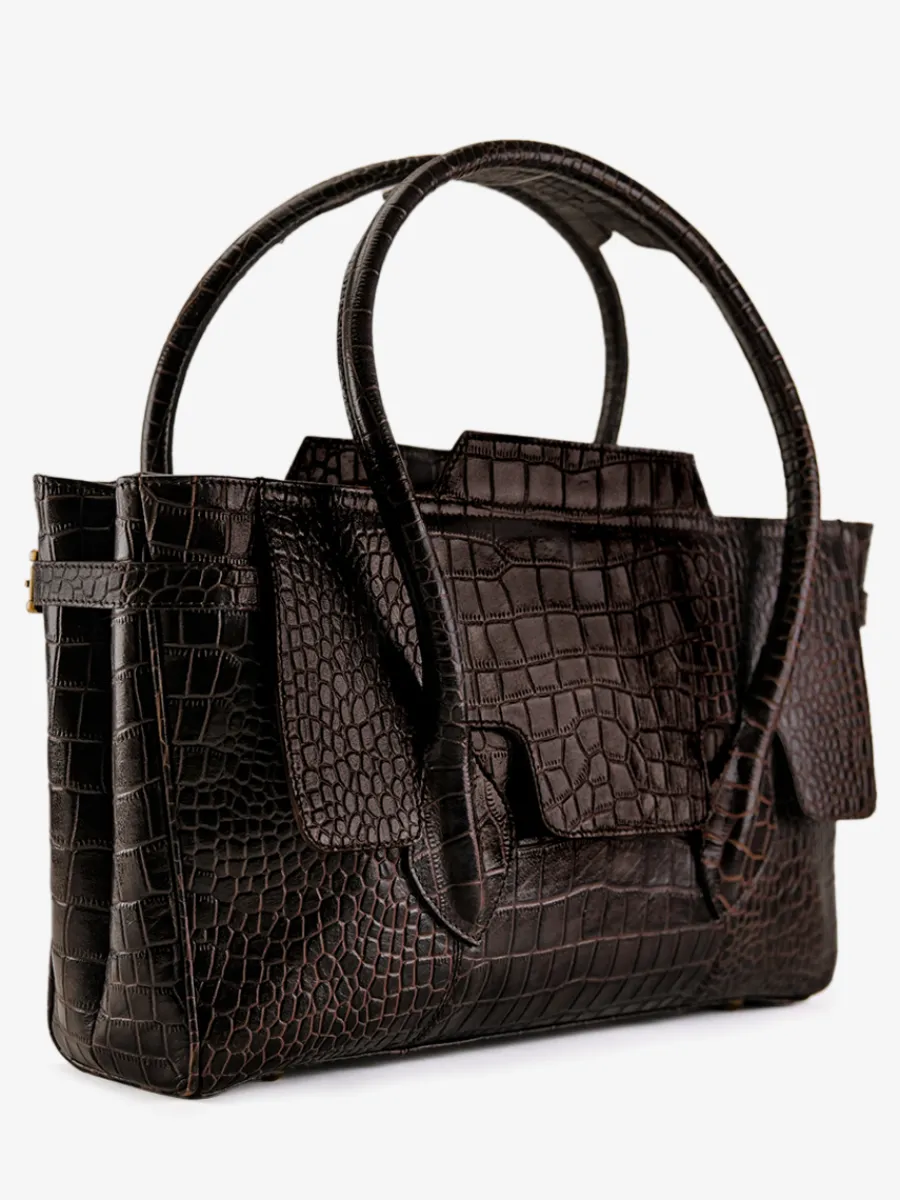 Discount PAUL MARIUS Madeleine Alligator - Œil De Tigre