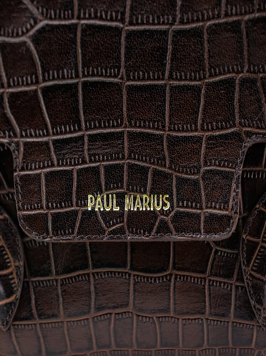 Discount PAUL MARIUS Madeleine Alligator - Œil De Tigre