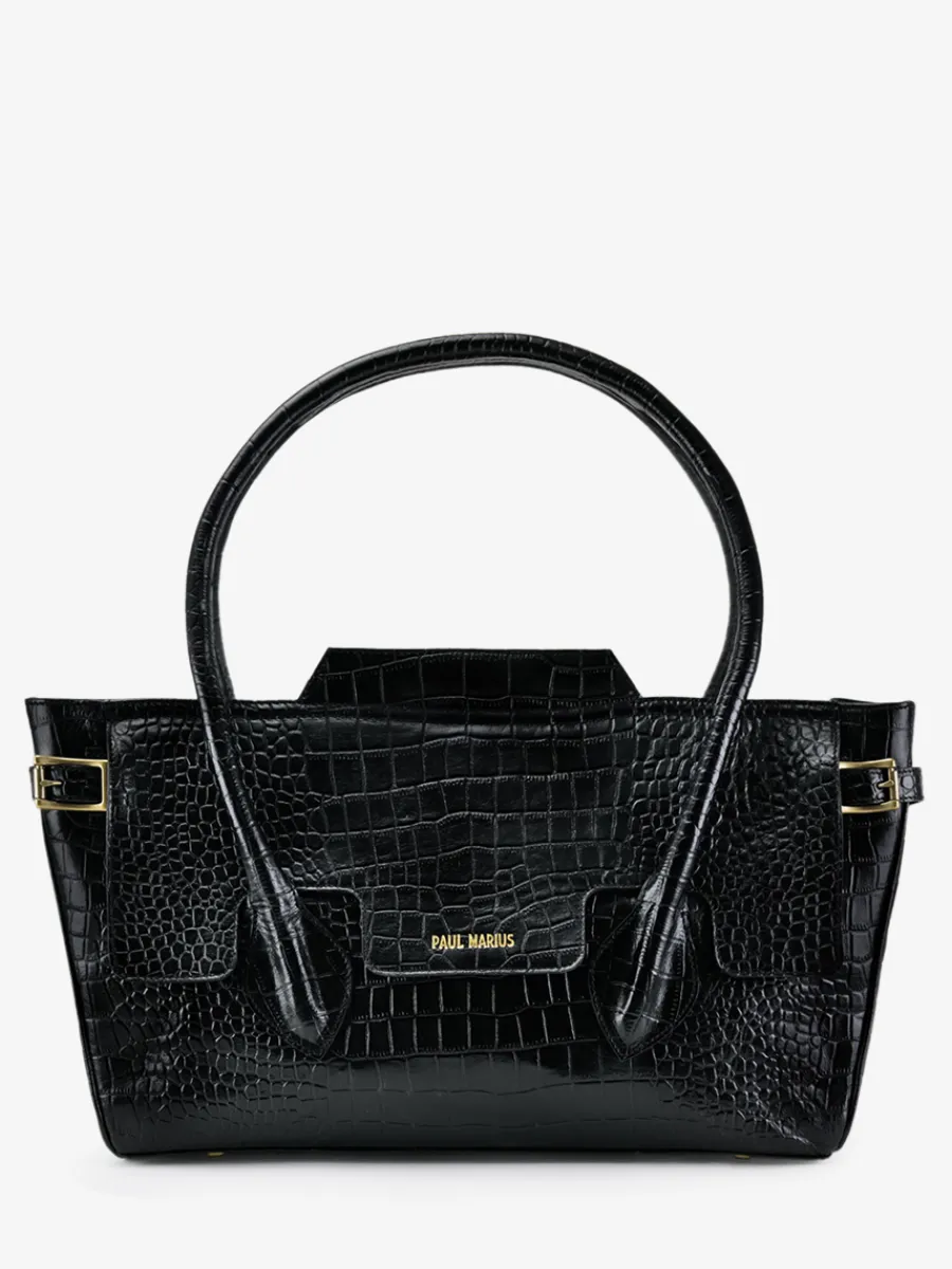 Clearance PAUL MARIUS Madeleine Alligator - Noir De Jais