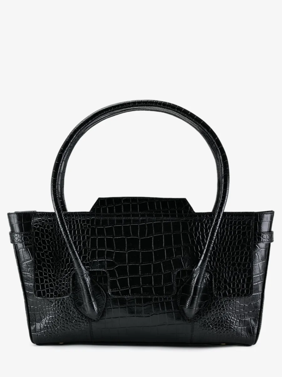 Clearance PAUL MARIUS Madeleine Alligator - Noir De Jais