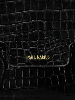 Clearance PAUL MARIUS Madeleine Alligator - Noir De Jais