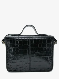 Clearance PAUL MARIUS Mademoiselle George Alligator - Noir De Jais
