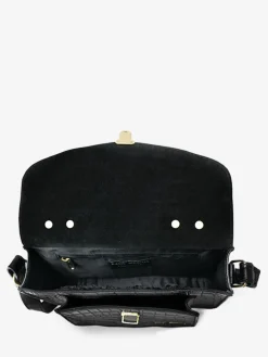 Clearance PAUL MARIUS Mademoiselle George Alligator - Noir De Jais
