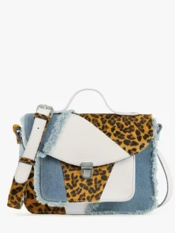 Clearance PAUL MARIUS Mademoiselle George Chimère - Denim / Blanc