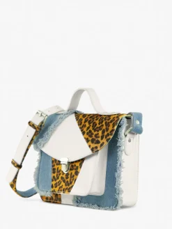 Clearance PAUL MARIUS Mademoiselle George Chimère - Denim / Blanc